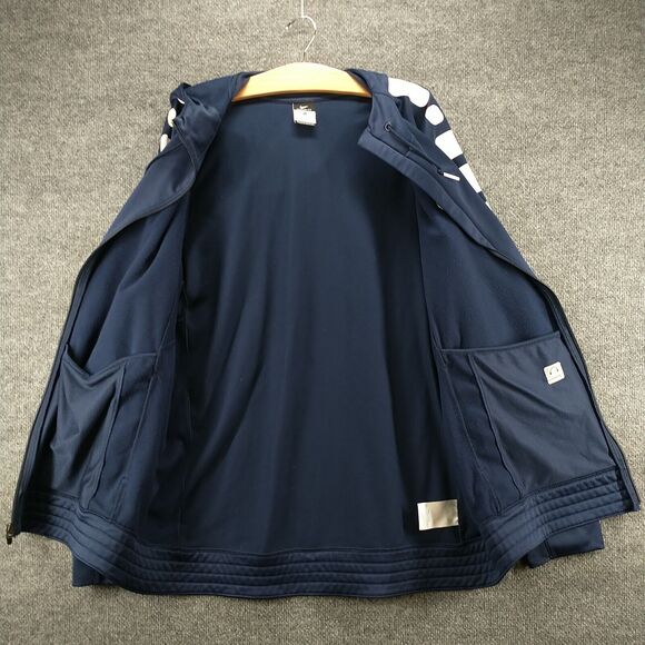 Nike Therma-Fit Men's Pioneers Track Jacket Blue XL Blue Polyester Long Sleeve - Picture 6 of 15